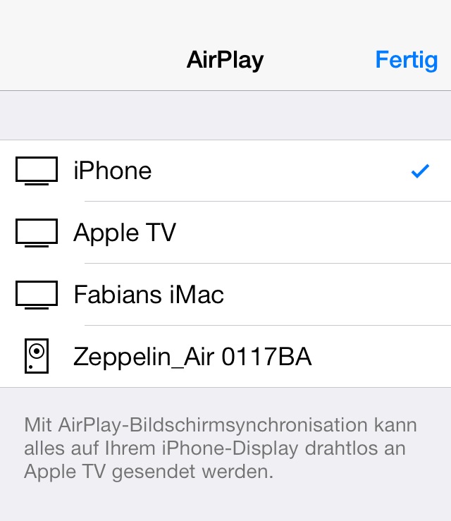 Fabians Wunsch für 2014: Mehr Möglichkeiten für AirPlay