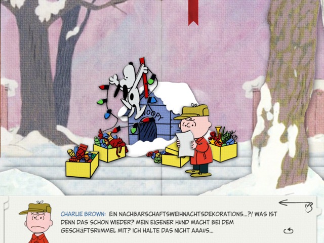 „Die Peanuts – Fröhliche Weihnachten“ – neue Kinder-App aus dem Oetinger Verlag