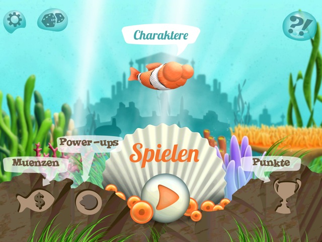 Fast Fin: Niedlicher Unterwasser-Endless-Runner mit kleinem Clownfisch