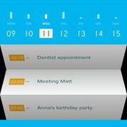 Peek Calendar: iPhone-Kalender mit besonderem Fokus auf Design und Bedienung