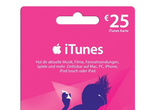 iTunes-Karten