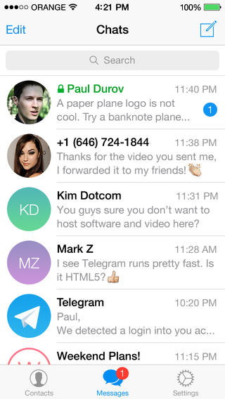 Telegram Messenger: Die kostenlose WhatsApp-Alternative für iPhone und Android