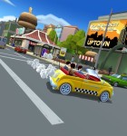 Crazy Taxi: City Rush alles für den Fahrgast