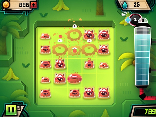 Globlins: Verrücktes Puzzle-Game um schleimspuckende Aliens und Kettenreaktionen