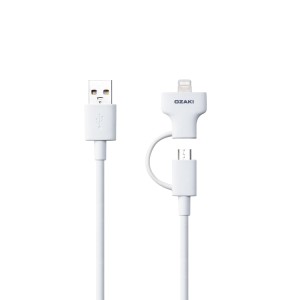 Ozaki O!Tool 2-in-1-Kabel für Lightning und Micro-USB