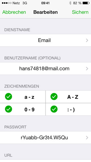 Blick in die Charts: iMobileSitter, der sichere Passwort-Safe
