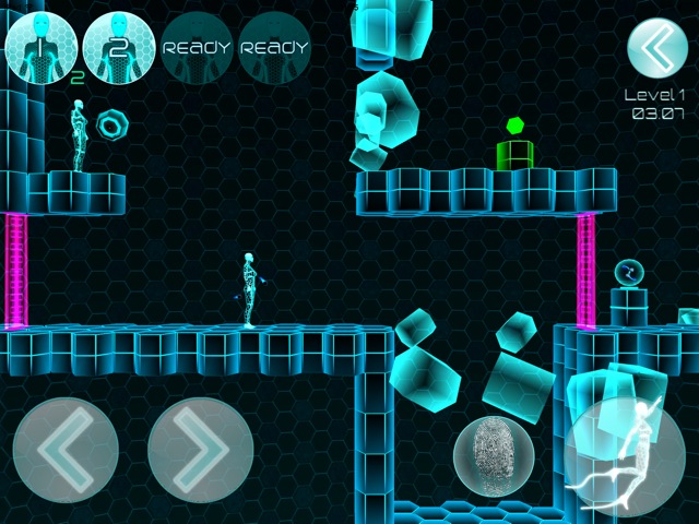 Instantion: Futuristisches 2D-Puzzle um Klone, Teleporter und Gravitations-Effekte