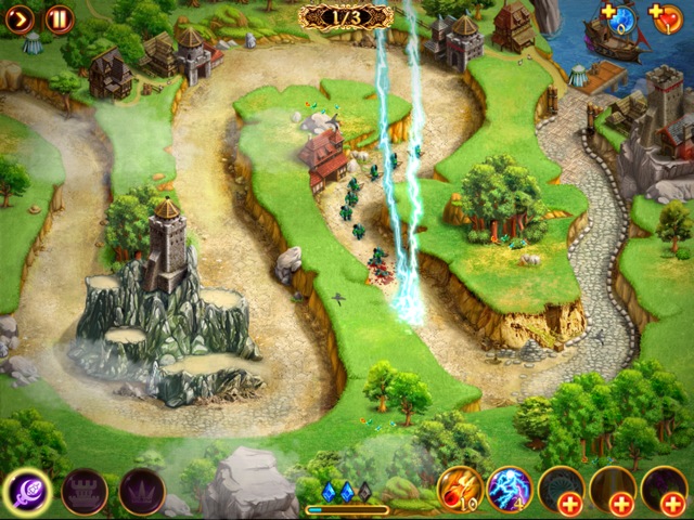 Storm of Magic: Tower-Defense-Spiel mit Türmen und Zauber für Freemium-Freunde