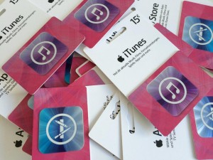 iTunes-Karten
