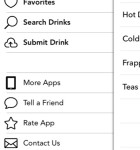 Secret Menu for Starbucks
