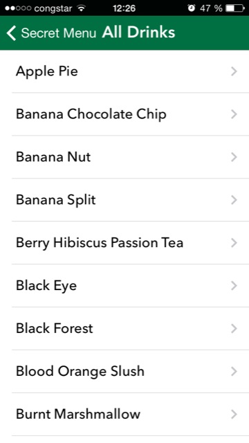 Secret Menu for Starbucks: Was man aus Kaffee alles machen kann