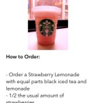 Secret Menu for Starbucks 2