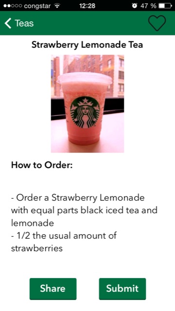 Secret Menu for Starbucks: Was man aus Kaffee alles machen kann