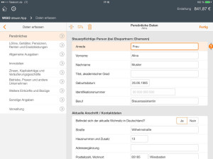 WISO steuer App 2014