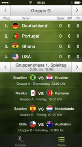 WM 2014 App