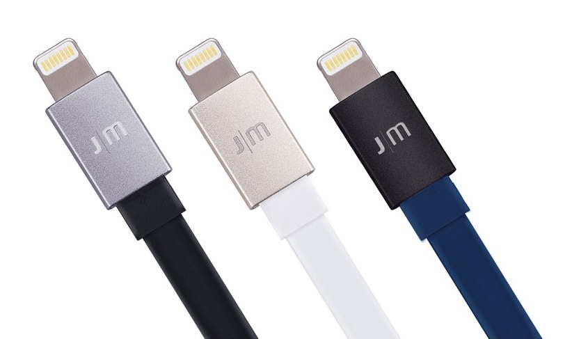 Just Mobile AluCable Flat: Neues Lightning-Kabel verheddert nicht