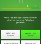 Fußball Quiz richtige Antwort