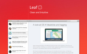 Leaf RSS-Reader