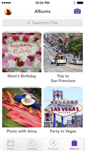 Seahorse: Erstellen von geteilten Fotoalben in der Cloud samt Web- & Android-Support