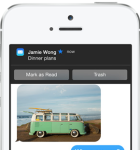 iOS 8 Mail Benachrichtigung