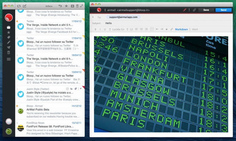 Airmail: Mail-Alternative für den Mac erstmals reduziert