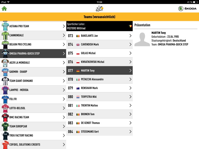 Zum Start der 101. Tour de France 2014: Radsport-Ereignis mit offizieller App verfolgen