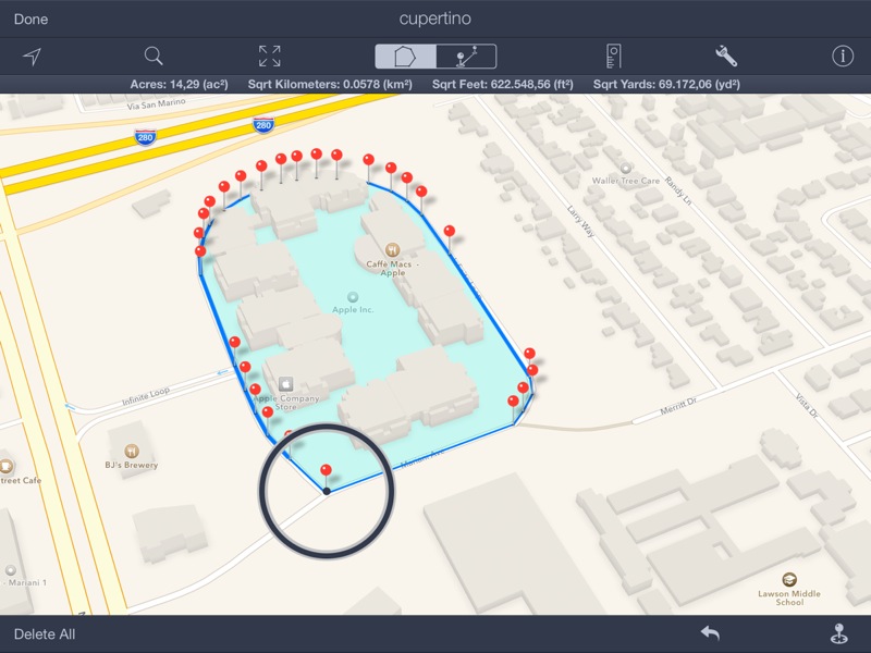 A Map Measure: Wie groß ist eigentlich mein Grundstück?