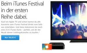 Apple TV iTunes Karte