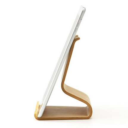 Desktop Chair v2: Eleganter Ständer für iPhone, iPad & das MacBook