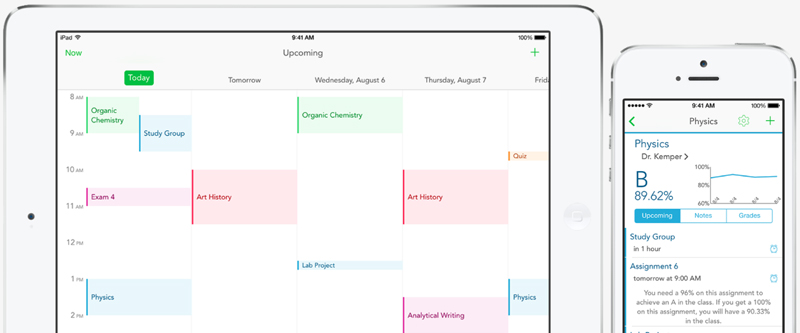 Studien-Kal: iStudiez Pro-Konkurrent bekommt großes Update mit frischem Design