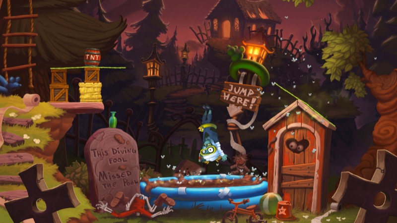 Zombie High Dive im Test: Von der Klippe kopfüber in die Scheiße