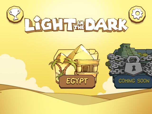 Tolles Puzzle-Spiel Light in the Dark: Knifflige Lichtspiele im alten Ägypten