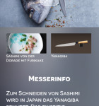 Messer scharfe Schnitte heiße Rezepte 1
