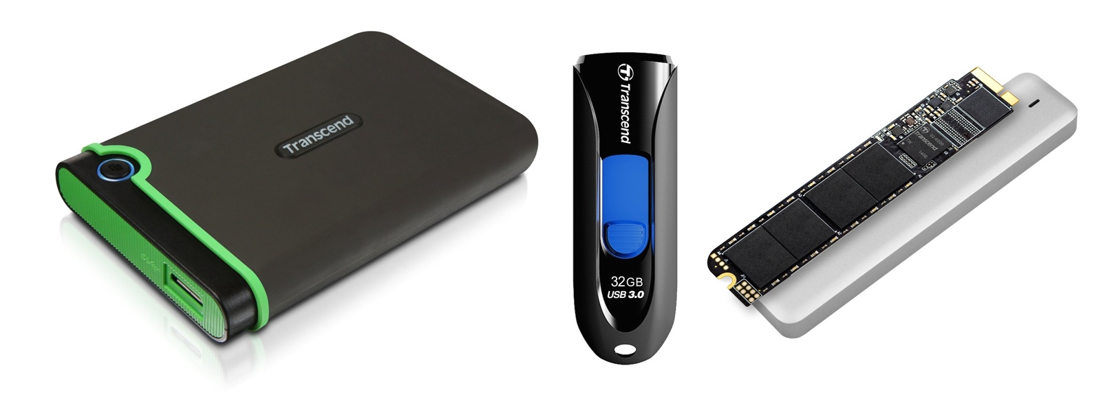 USB-Sticks, SD-Karten & Festplatten: Transcend im Angebot des Tages