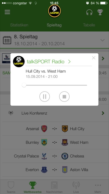 OneFootball: Fußball-Info-App bekommt Update mit Sport1-Radio & BuLi-Highlight-Clips