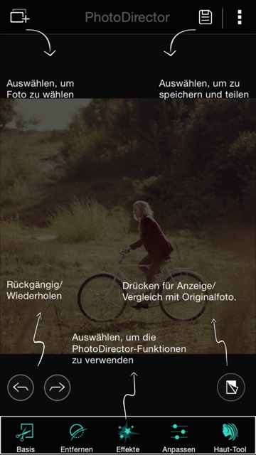PhotoDirector: CyberLink veröffentlicht vielversprechende iPhone-Foto-Suite