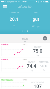 Withings Health Mate App