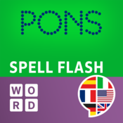 SpellFlash: Fünfsprachiges Wortspiel von PONS heute kostenlos