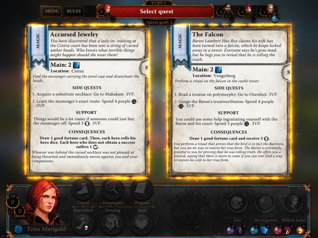 The Witcher AG: Neues Strategie-Abenteuer als iPad- & Brettspiel veröffentlicht