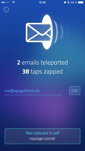Mail to Self: Kleine iOS-Erweiterung kann viele Inhalte mit einem Klick per Mail verschicken