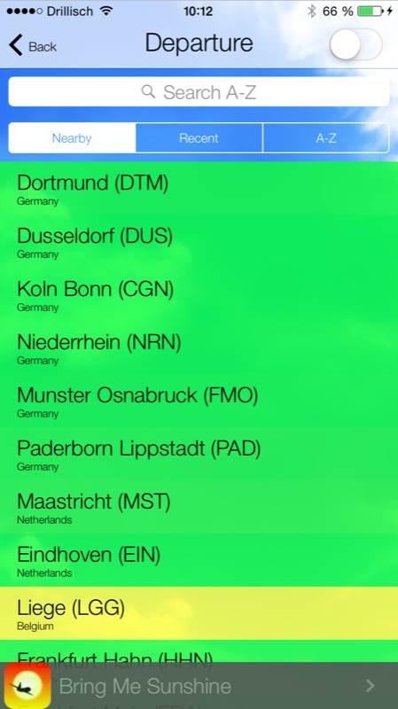 App zeigt Wahrscheinlichkeit für Flugzeugabsturz an: Am I Going Down?