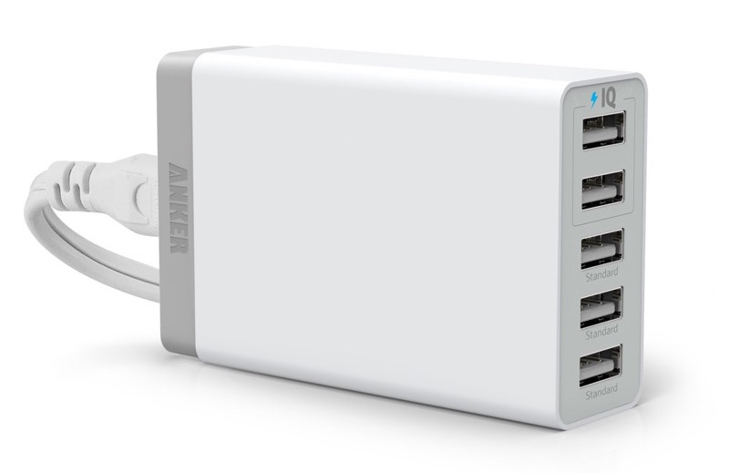 Für Sparfüchse: Anker-Ladegerät mit 5-Ports heute für etwas mehr als 10 Euro