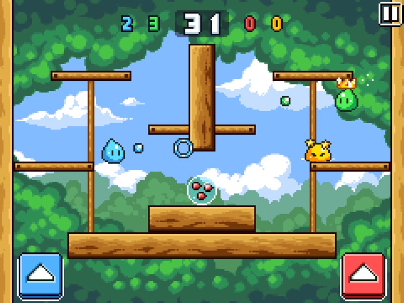 Battle Slimes: Witzige Multiplayer-Kämpfe für bis zu vier Spieler