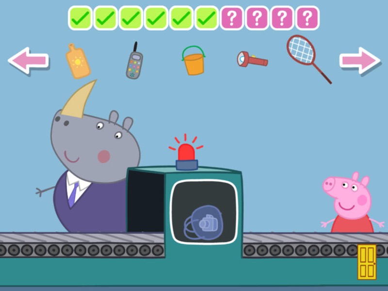 Peppas Ferien: Kinder-App mit verschiedenen Mini-Spielen