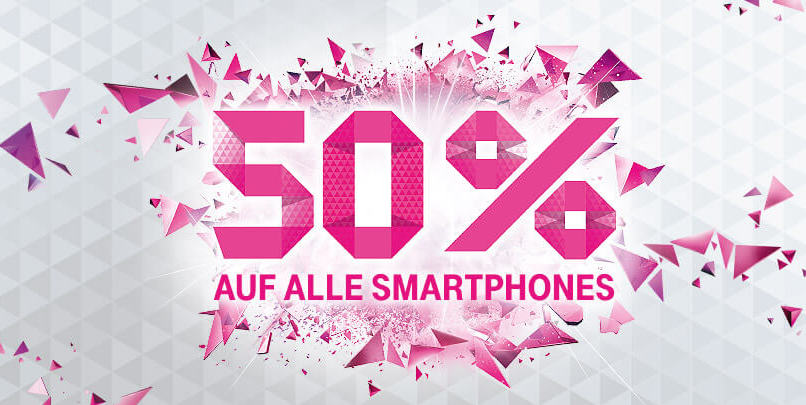Telekom-Aktion: 50 Prozent Rabatt auf iPhone 6 & iPhone 6 Plus