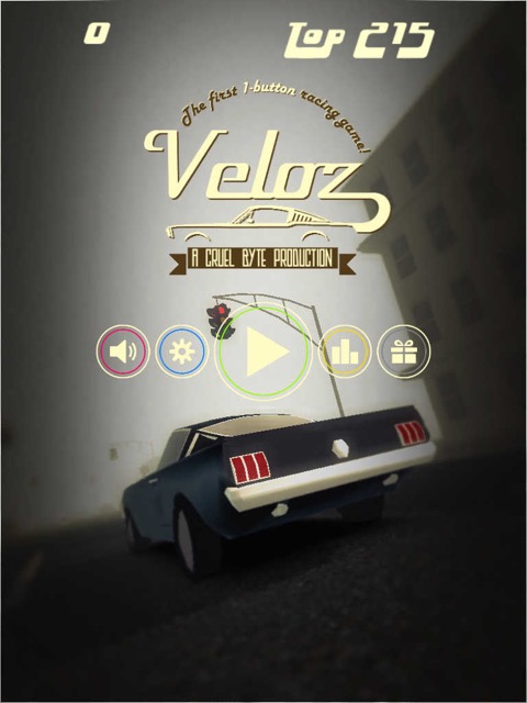 Veloz: Süchtig machender One-Button-Highway-Runner mit hohem Schwierigkeitsgrad