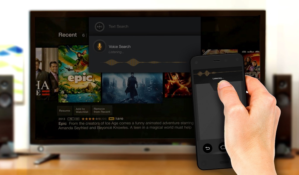 Fernbedienungs-App für Amazon Fire TV veröffentlicht