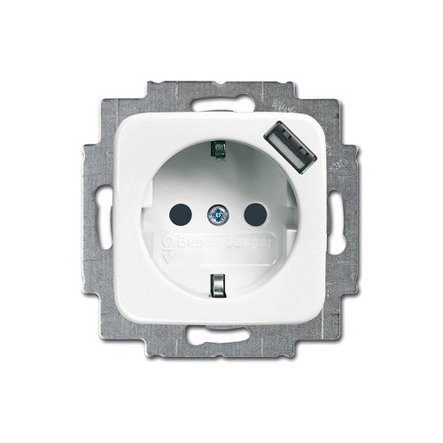 Schuko-Steckdosen mit USB-Port: Kabel direkt in die Wand