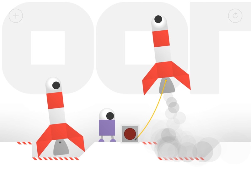 Odd Bot Out: Witziges, physik-basiertes Puzzle um kleine Roboter mit 100 Leveln