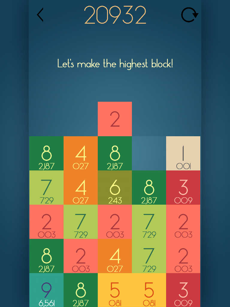 Neues Puzzle-Spiel Ones! mischt Threes und Tetris